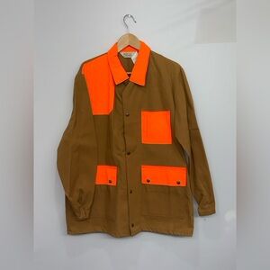 Vtg NEW Walls Duck Cotton Canvas Right Hand Hunting Jacket  USA made sz L 42-44